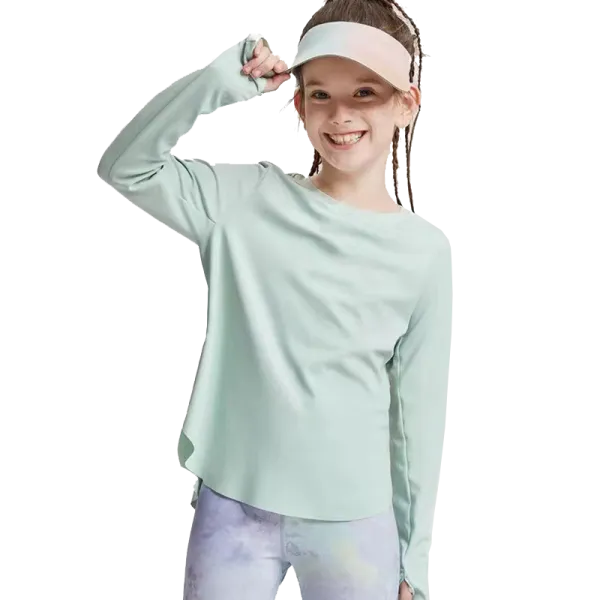 Girls quick dry shirt long sleeve